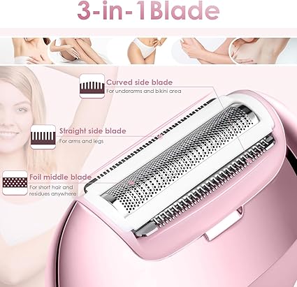 SmoothGlide™ 3-in-1 Waterproof Razor