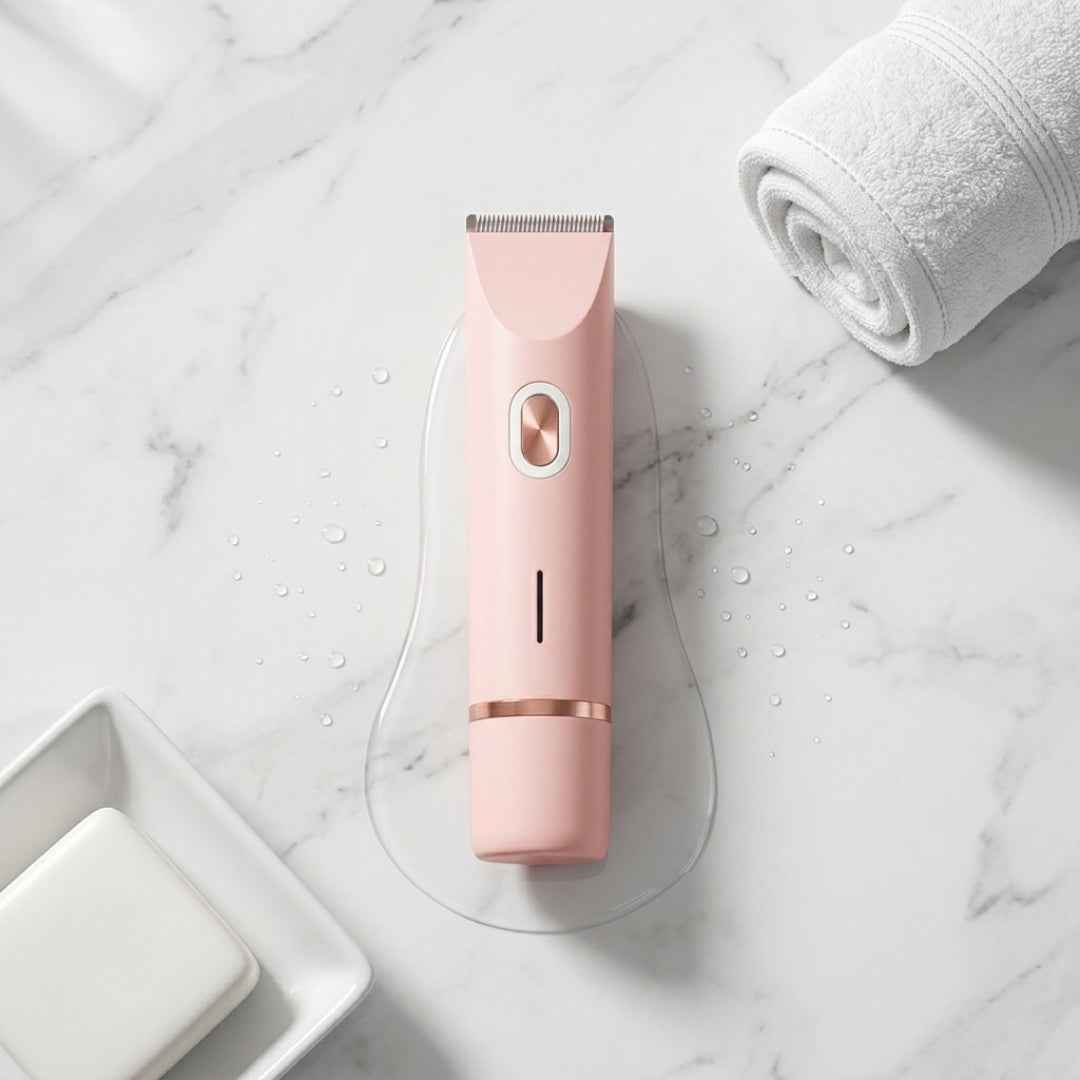 SmoothShave™ Razor 2.0 PLUS Bikini & Body Trimmer and Exfoliating Glove