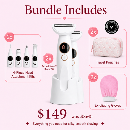 SmoothShave™ Razor 2.0 - Premium Gift Set