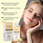 OceAura Vanilla Scented Body Oil Long Lasting Fragrance Moisturizing Skin Rejuvenation Coconut Oil Strawberry Body Massage Oil