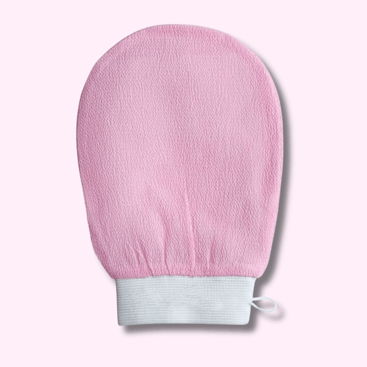 Skin Exfoliating Glove for gentle exfoliation before shaving and smoother-looking skin.