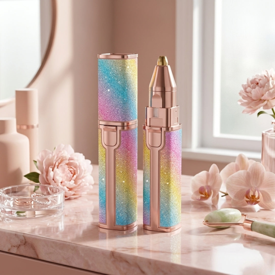 SmoothGlow™ Beauty Touch-Up Pen cordless facial hair remover for precise beauty touch-ups anywhere