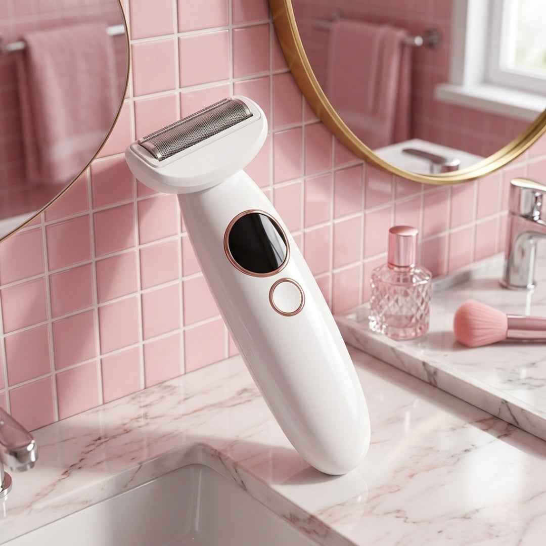 SmoothShave™ Razor 2.0 PLUS Exfoliating Glove and Shave Butter and Travel Case