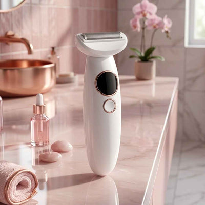 SmoothShave™ Razor 2.0 PLUS Bikini & Body Trimmer and Exfoliating Glove