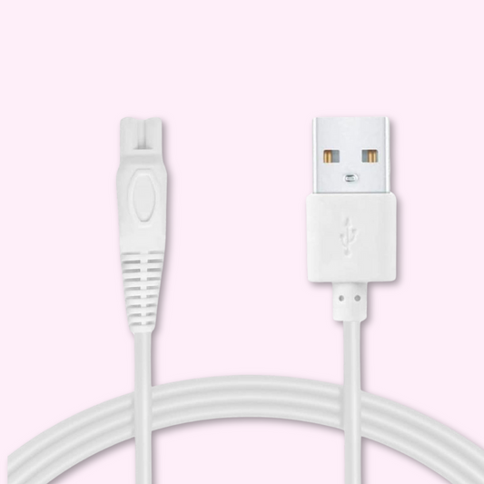 USB charging cord for the SmoothShave™ Razor 2.0 electric razor