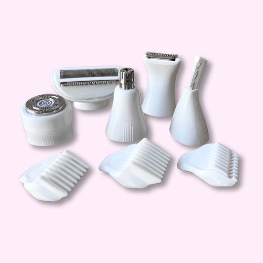 Replacement shaving heads for the SmoothShave™ Razor 2.0 electric razor.