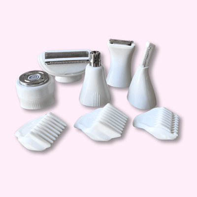 Replacement shaving heads for the SmoothShave™ Razor 2.0 electric razor.
