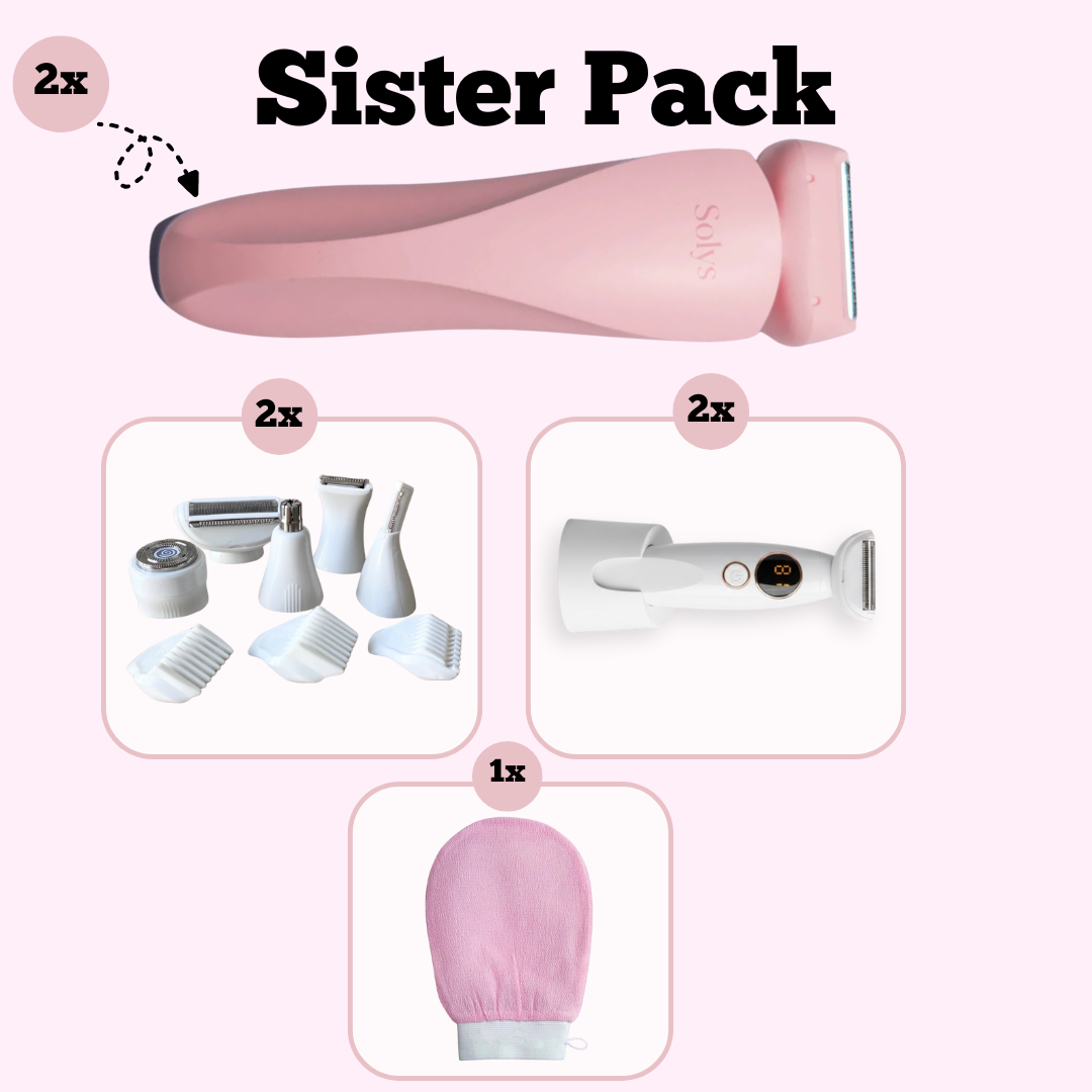 2x SmoothShave™ Razor - Sister Pack Deal