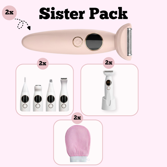 SmoothShave™ Pink Razor 2.0 - Sister Pack Deal