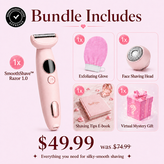 SmoothShave™ Razor 1.0 with 4 Free Gifts